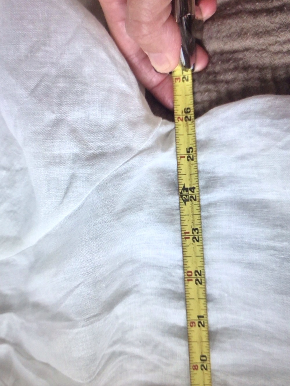 Johnny Was Cream Embroidered V-Neck Linen Tunic - Picture 5 of 15